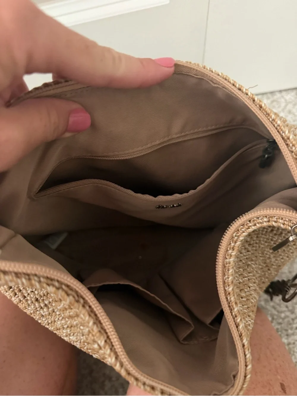 The Sak Natural Woven Boho Purse